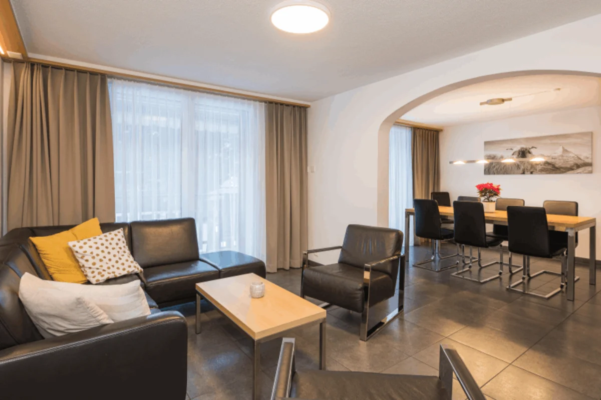 Haus Matterhorngruss in Zermatt mit Ferienwohnung Castor
